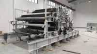 machine à cartes non-tissée de tissu d'ouate de 2.5m avec le doubles cylindre/double Doffer