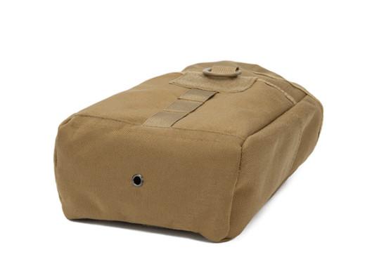 Tactical MOLLE Water-Resistant Foldable Utility Pouch - 1.2L Collapsible Waist Pack for Hiking, Camping & Cycling (4 Colors)