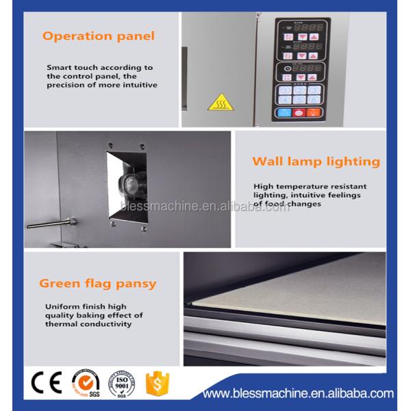 Low Investment Stainless Steel Bakery Oven Prices with User-Friendly Design and Baking