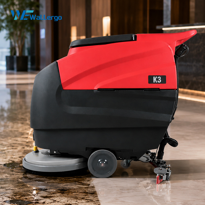 Industrial Commercial Self-Propelled Floor Cleaner Machine 80AH Li Battery Supermarket Automatic Floor Scrubber
