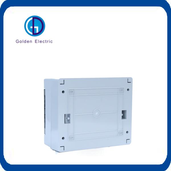 Powerful IP65 Outdoor Waterproof Power Distribution Box 12way Plastic MCB