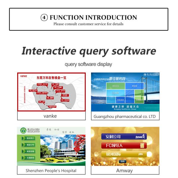 32 Inch Touch Inquiry Machine Smart Board Touch Screen Advertising Query Machine