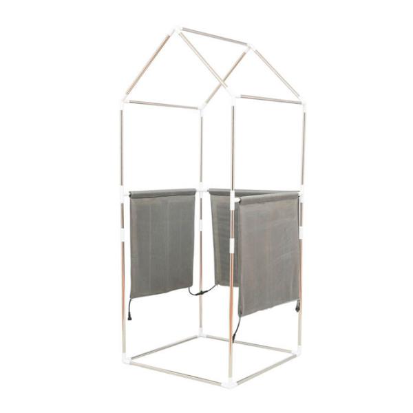 Black Portable Full Body Sauna Tent 1 Person Spa Sauna Room