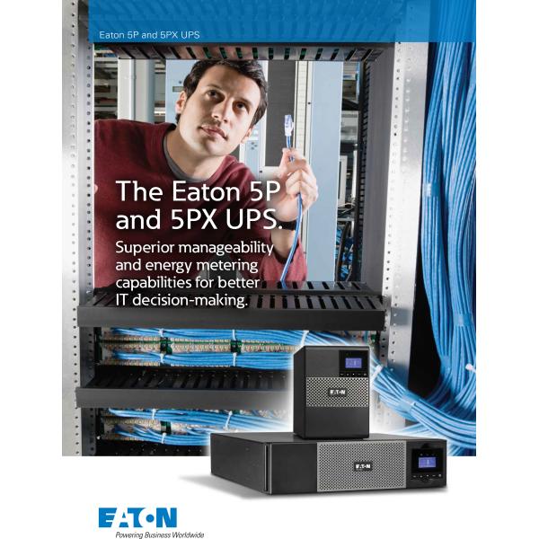 Раковина 9PX 5KVA 4.5KW Eaton UPS 19 дюймов Раковина Башня Бесперебойное питание UPS 1500va