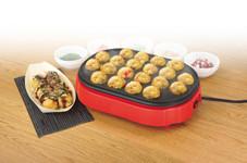 Elecric Multi Cooker Household Grill Takoyaki Maker With Auto Temperature Control