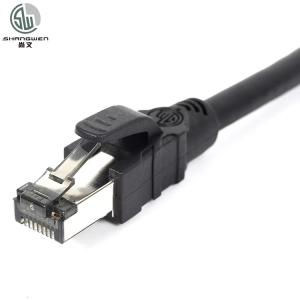 Câble de raccordement réseau Ethernet Cat5e FTP RJ45 24AWG 4P 4 paires CE UL, plusieurs conducteurs en cuivre torsadés souples CCA BC