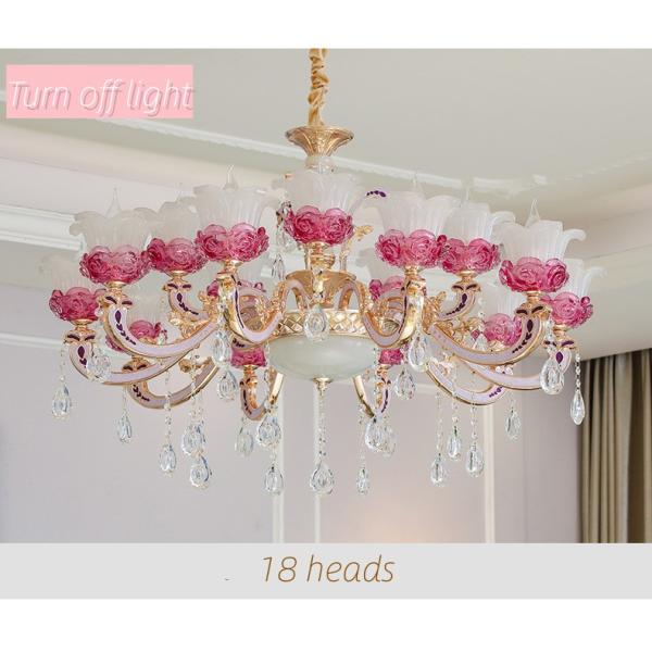 Люстра Кристл Hall спальни роскошной люстры СИД дома атмосферы простая