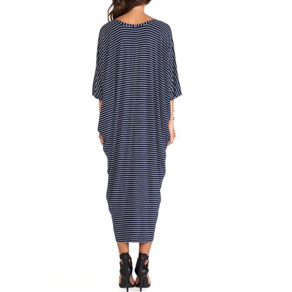 Women Knitted Kaftan Maxi Dress