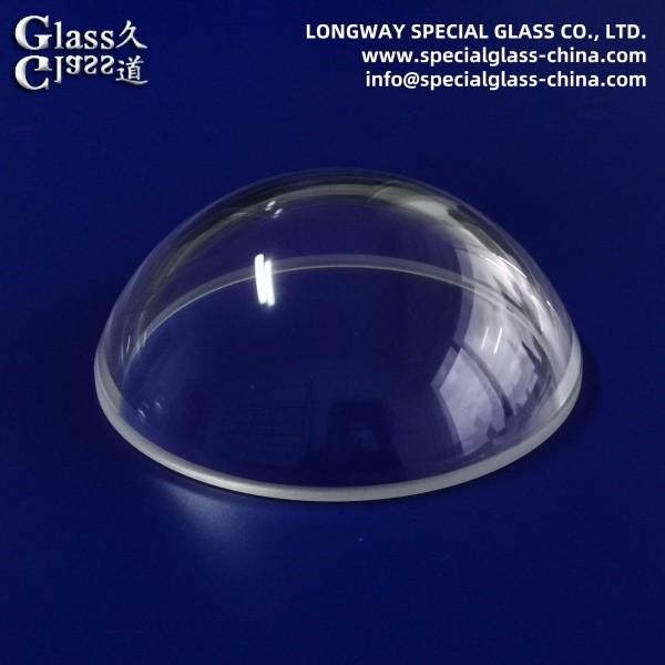OEM Bk7 JGS1 JGS2 Lentilles de dôme en verre optique pour appareil photo et caméra de surveillance
