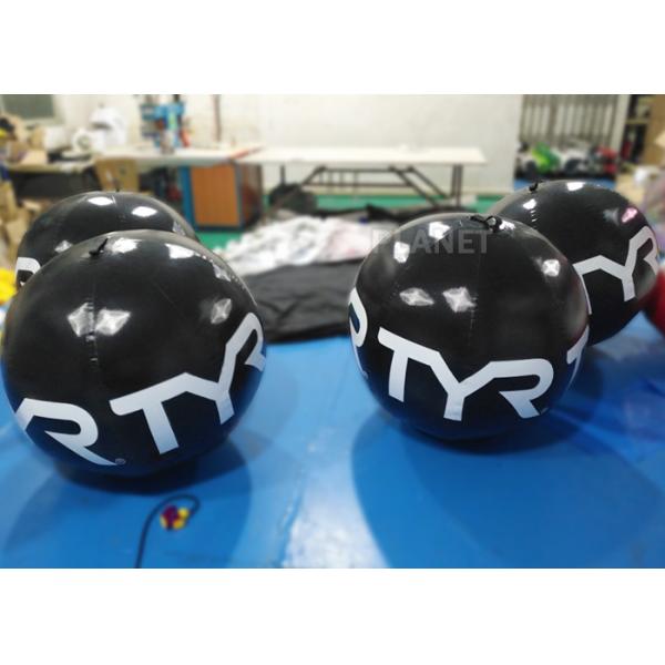 Impresión inflable del logotipo de la boya del marcador de la esfera flexible para el acontecimiento del día de fiesta