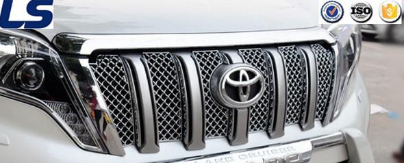 For Toyota Prado Fj150 2014 Car Stainess Still Mesh Grille Insect Nets