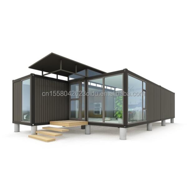Customized Color Container House Movable Prefabricated House 20ft Prefab Shipping Tiny House Kit for Hotel