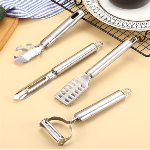 Kitchen Gadgets Set 6 Pieces Stainless Steel Fruit Vegetable Knife Peeling Multifunctional