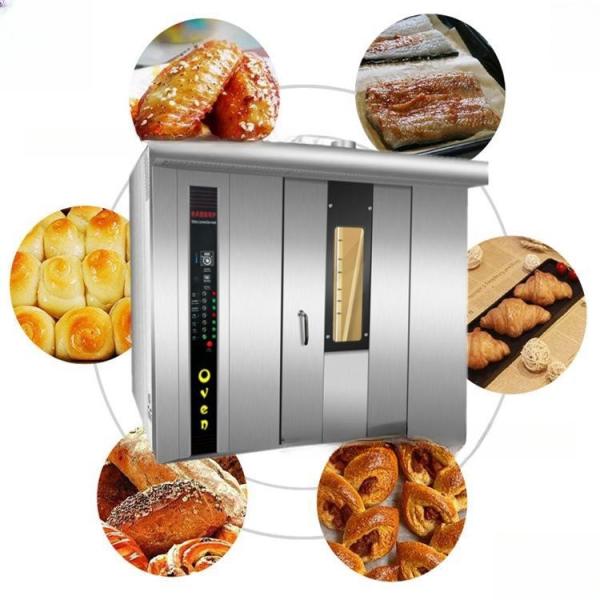 Convenient Function Double Rack Rotary Digital Convection Oven for Food Processing
