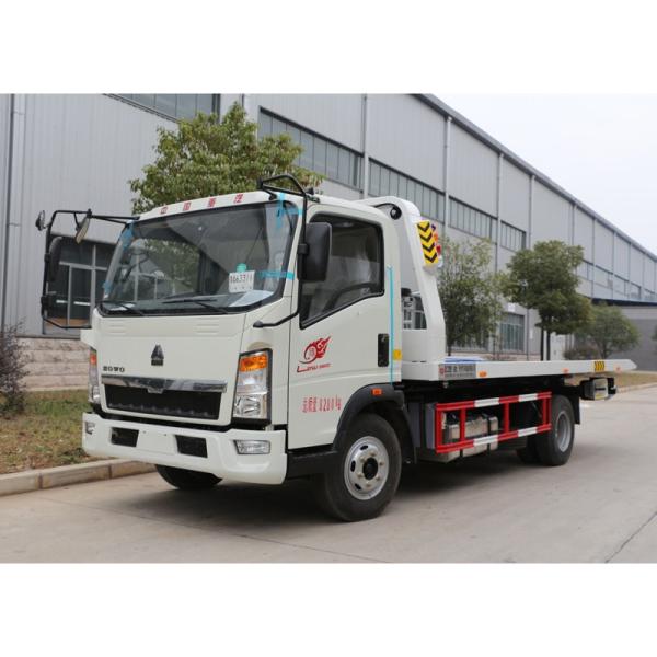 SINOTRUK HOWO 4x2 6 Ton Slide Bed Tow Truck With 21m Steel Wire Rope
