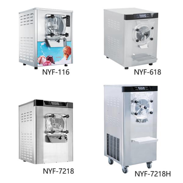 Business Food Truck Gelato Making Machine Commercial Ice Cream Maker with Hard Ice Cream Machine and 66kg Gross Weight
