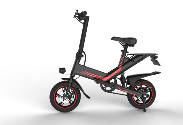 25KM/H Folding Electric Bicycle Antirust Chain High Definition LCD Display Mileage Data