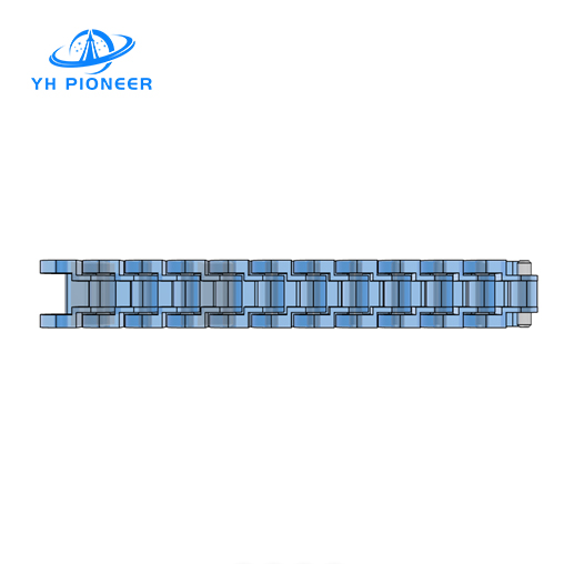 Cadena de plástico de bisela desinfectada para una fácil limpieza y mantenimiento en las industrias alimentaria y farmacéutica