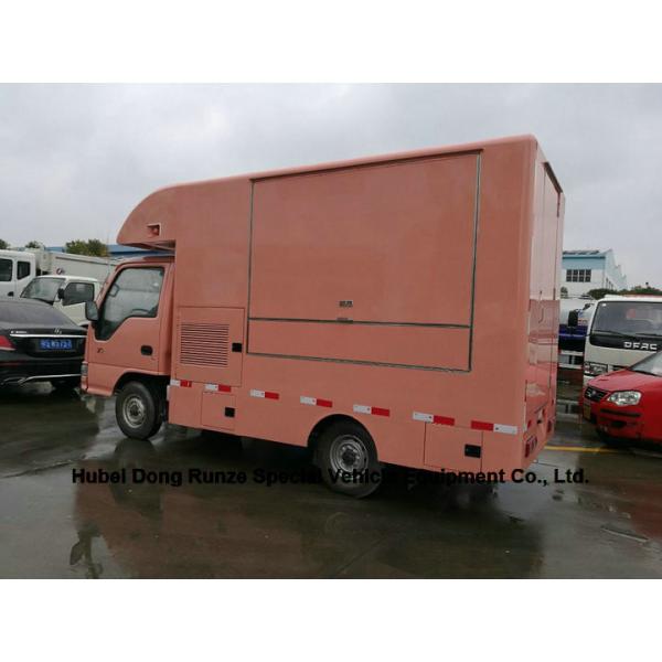 Custom Color JAC Mobile Kitchen Truck , Street Mobile Fast Food Van