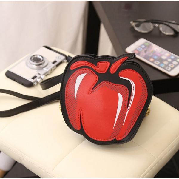 New fashion creative personality female cute cartoon fruit shoulder bag diagonal chain bag