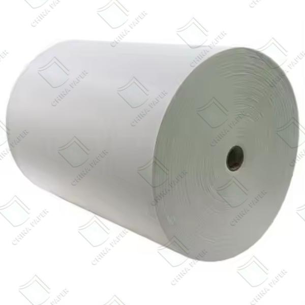 24-30gsm Degradable White Straw Wrapping Paper For Straw Packing Eco Friendly