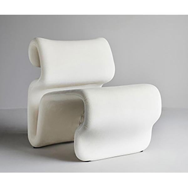 Modern S Shape Single Sofa Recliner lounger Chair For Living Room