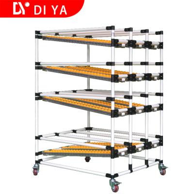 Système modulaire Système de rayonnage de tuyaux industriels