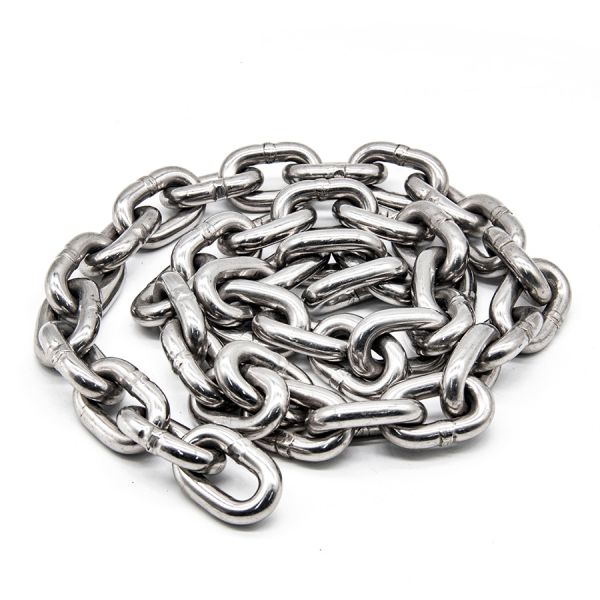 Marine Grade 316 Stainless Steel Chain - Corrosion Resistant Saltwater Proof High Durability