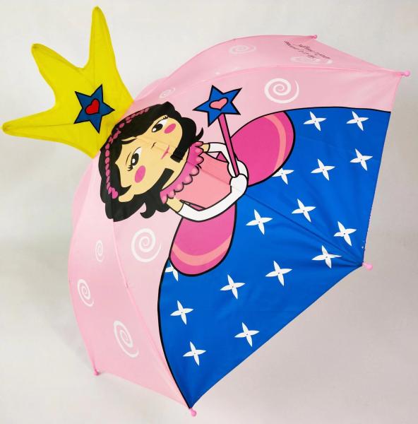O teste padrão animal personalizado do guarda-chuva 3D das meninas dos meninos encaderna o guarda-chuva animal bonito das crianças das crianças