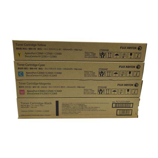 Original New Copier Toner Cartridge For For Xerox CT202488 CT202497 CT202498 CT202499 ApeosPort C3060 C2060 C2560 DocuCentre-V C2263 C2263L C2265 106R03765 106R03766 106R03767 106R03768 VersaLink C7000 C70