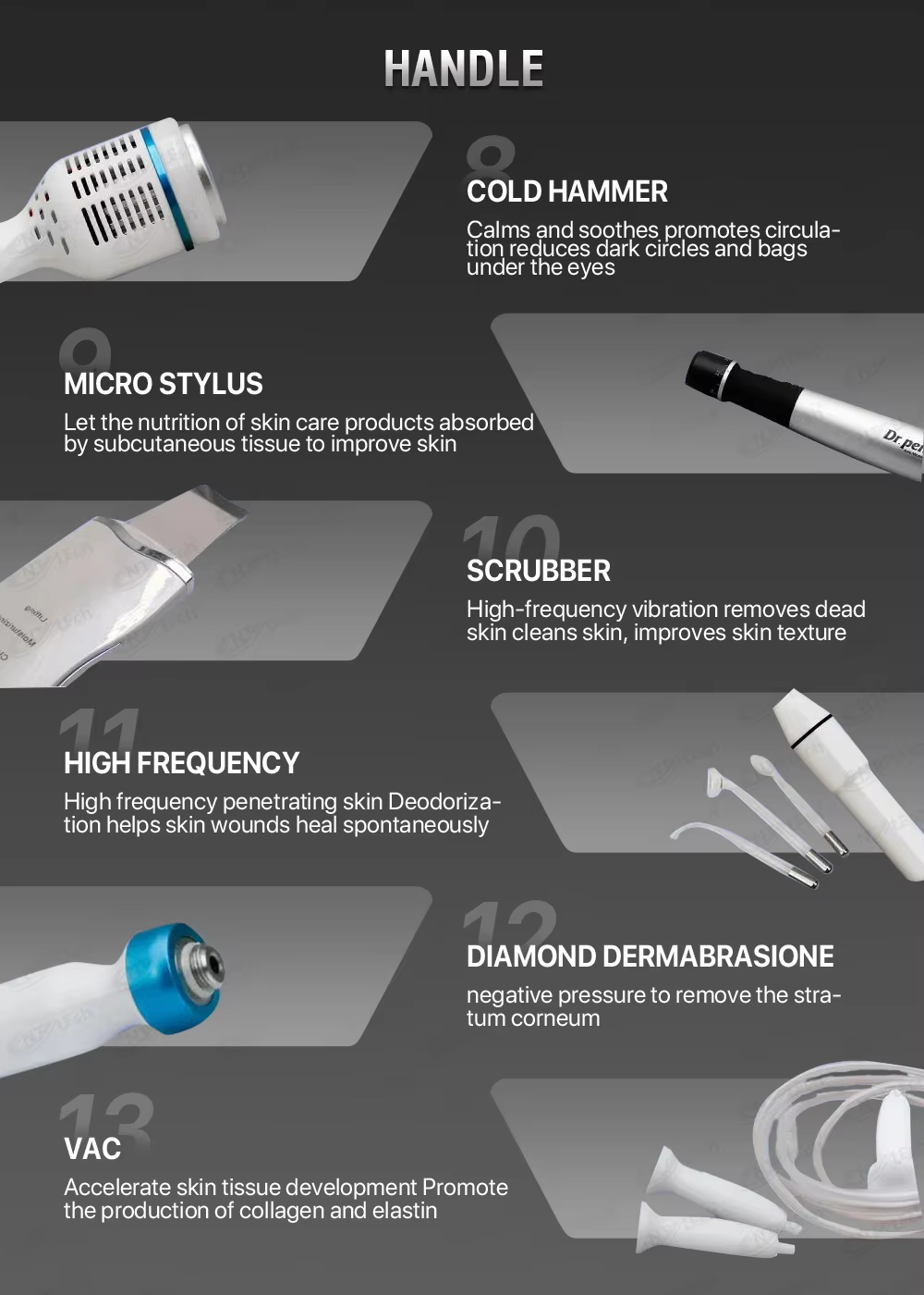 Beauty Salons Hydrafacial Machine 12 In 1 Hydra Spa Pro Skin System