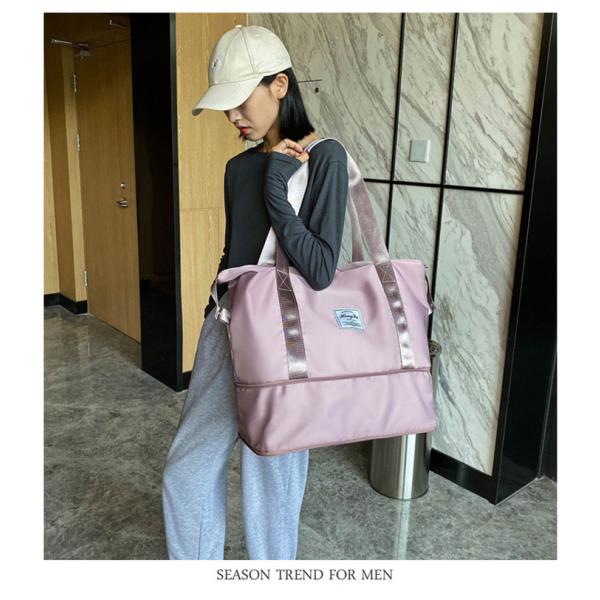 SEDEX Gym Duffle Bag With Shoe Compartment Waterproof Nylon Gym Bag