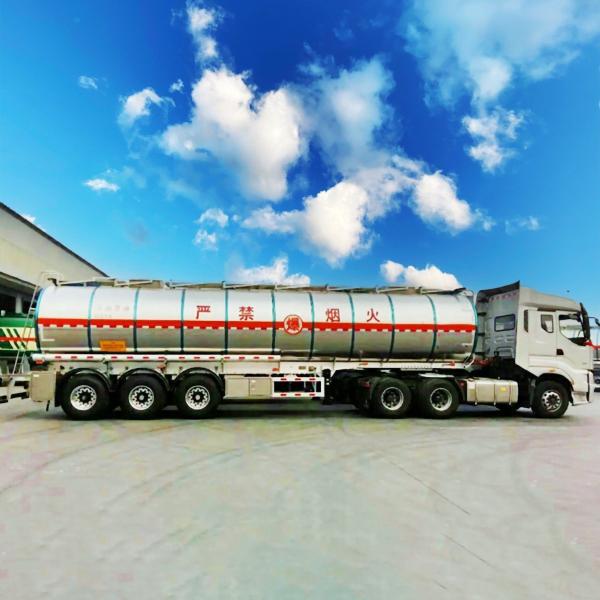                    36000L 25t 3 Axles Heavy Duty Insulated Carbon Steel Tank Semi Trailer with BPW Axle 12t and Mechinical Suspension             