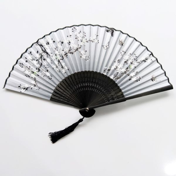 [I AM YOUR FANS] in Stock Personalized Wedding Hand Fan Bamboo Silk Fan