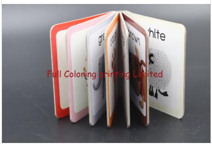 Colorful English Story Children'S Board Book Printing Offset Printing