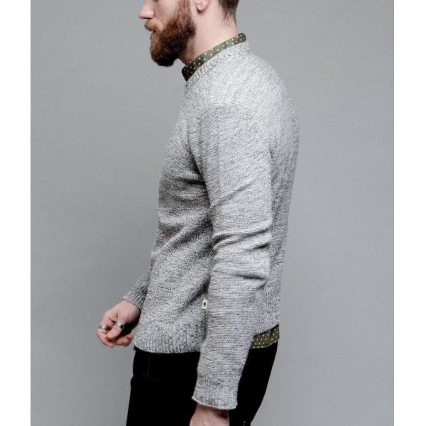 Adult Easy Crochet Pullover Sweater , Marl Texture Lightweight Pullover Sweater