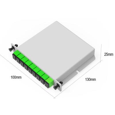 Divisor ótico 1x4 1x8 1x16 do Plc da fibra da gaveta do painel de remendo de fibra de FTTH