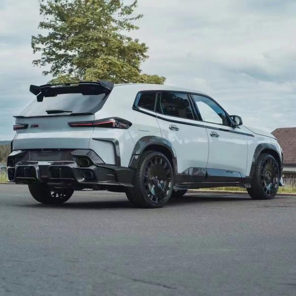 XM BMW Body Kit MSY Style Carbon Fiber Front Bumper Air Spoiler Hood Widebody Kit