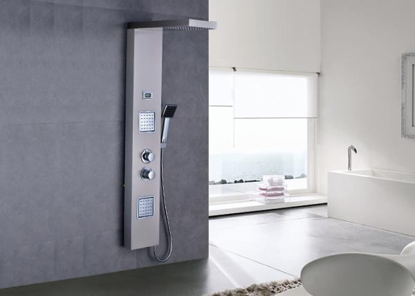 ROVATE Rainfall Overhead Shower Panel , Bath Shower Panels Contemporary Style