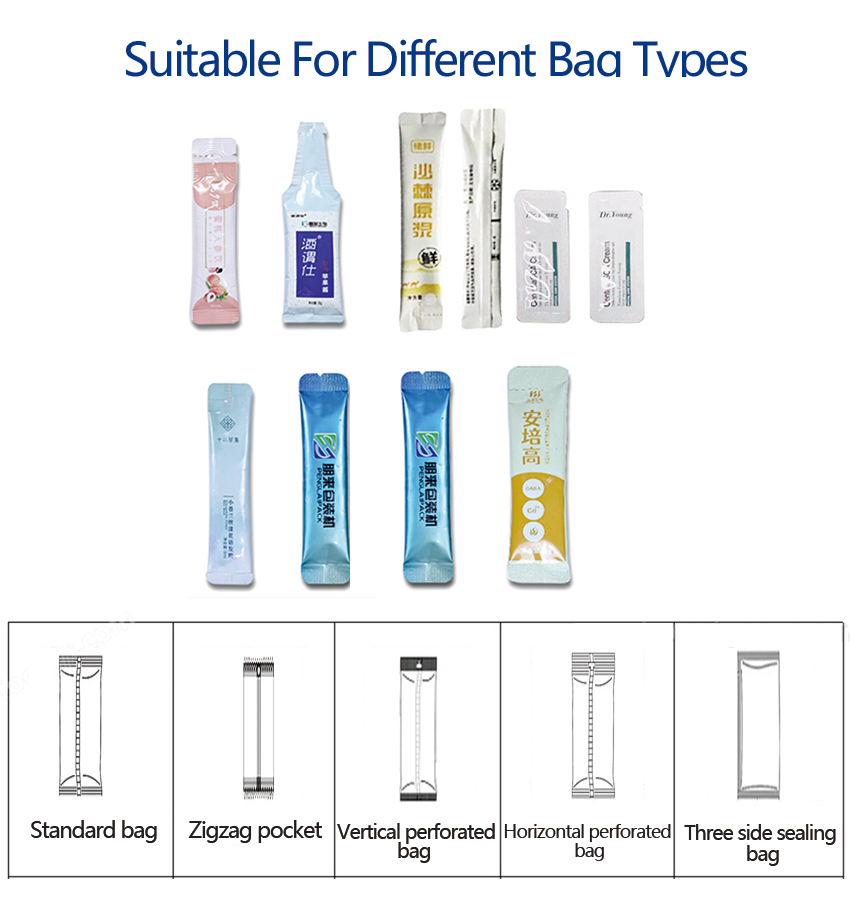 High Speed Honey Ketchup Tomato Sauce Paste Sachet Automatic Packing Machine Back Sealing Liquid Packing Machine Automatic Filling Machine CE Servo Drive Liquid Packaging Machine