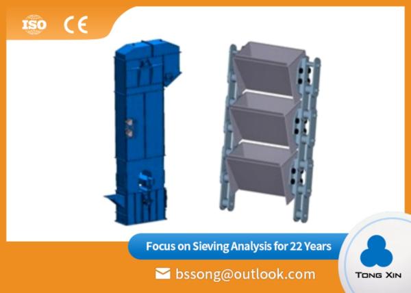 High Strength Industrial Bucket Elevators High Hoisting Height Max 60 M