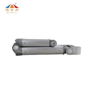 Widened Aluminum Arm Spare Parts With H Wind Resistant Aluminum Alloy Awning Curved Arm