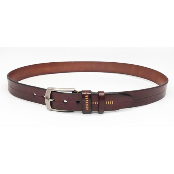 Handmade Alloy Buckle 140cm Mens Casual Leather Belt