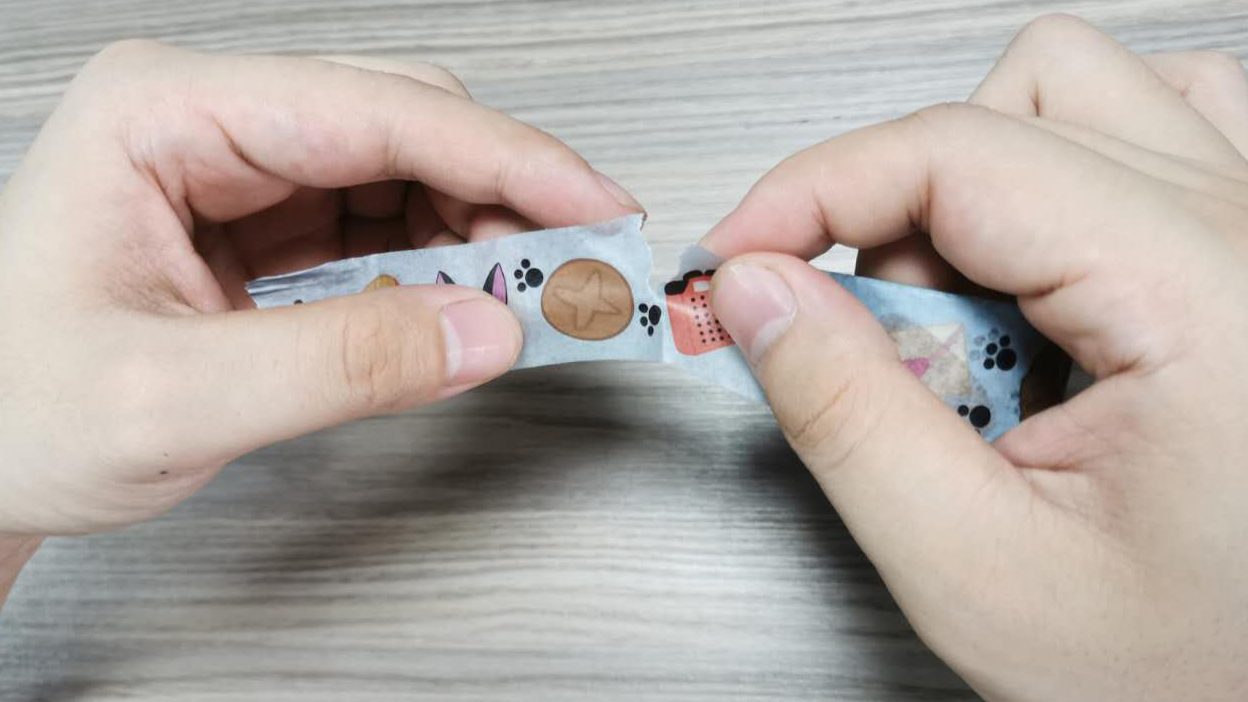 стикеры журнала 15mm маскируя ленту Washi с логотипом для поставок оформления & ремесла DIY