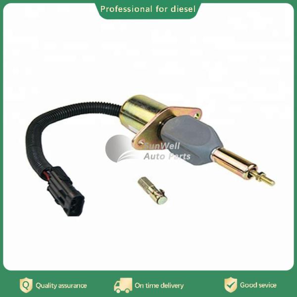 High Quality 6CT Diesel Engine Parts Fuel Shutoff Solenoid valve 24V 3928161