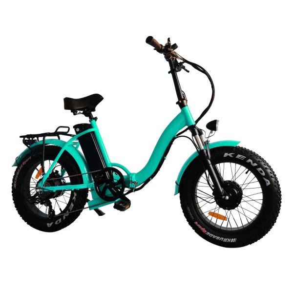 Beach Cruiser Electric Folding Fat Tire Bike Battery Cycle Fat Tyre Ebikes