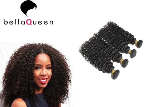 Raw Soft Virgin Hair Thick And Clean Wefted Curly Brazilian Virgin Human Hair