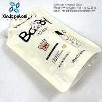 Grau Alimentar de plástico personalizado Frutas Suco Saco Líquido Embalagem Folha de Alumínio Stand Up Food Bag