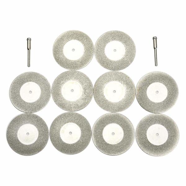 20mm Diamond Saw Blades For Stone Cutting Discs Shank Dremel Drill Fit Rotary Tool