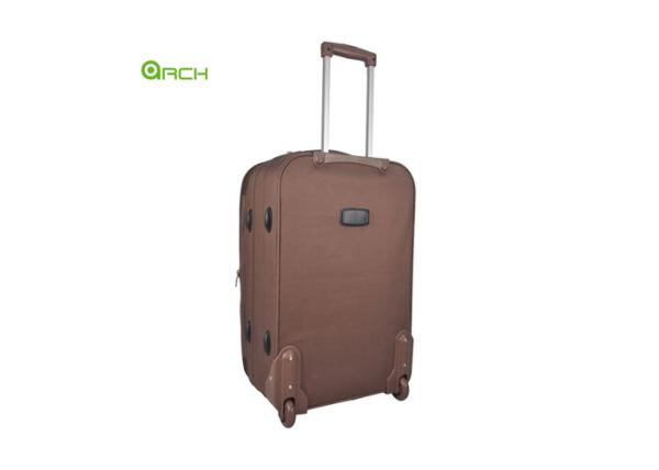 600D Polyester Travel Trolley Lightweight Luggage Bag with  Expander